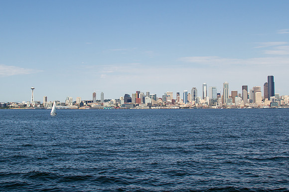 Seattle from Alki Beach 2015-6100
