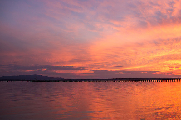 Squalicum Beach Sunset-9080