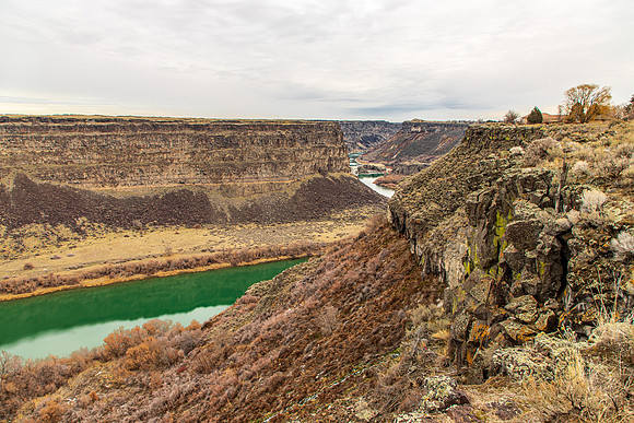 Snake River and Perrine Bridge Twin Falls ID Feb 2021-5062