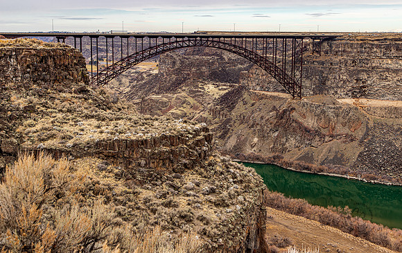 Snake River and Perrine Bridge Twin Falls ID Feb 2021-5061