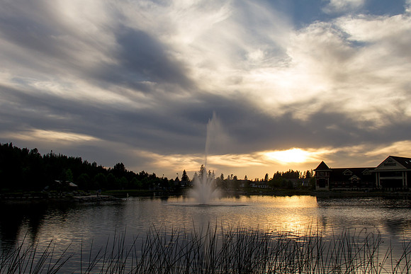 Sunset at Riverstone Park, CDA July 2017-3413