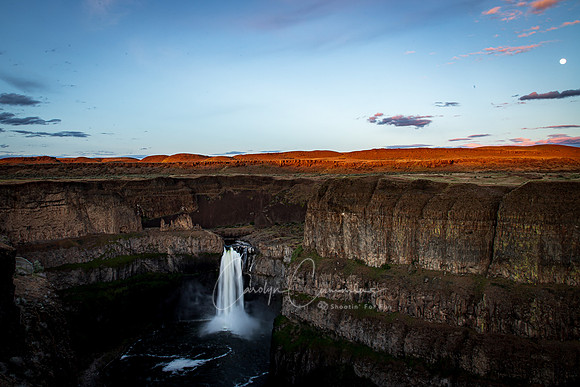 Sunset at Palouse Falls April 2021-8323