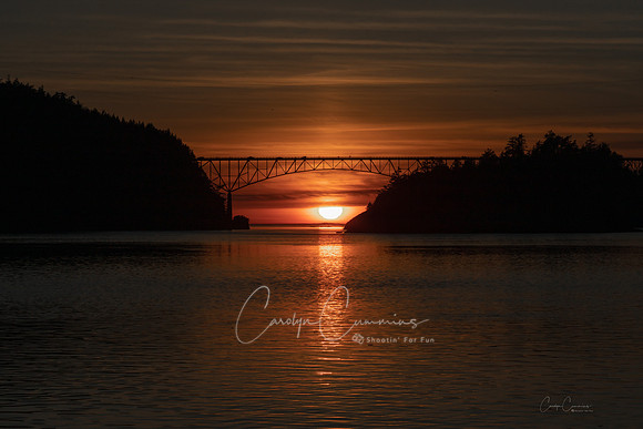 Deception Pass Sunset under the Bridge March 17 2019-6887