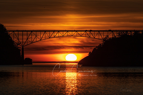 Deception Pass Sunset under the Bridge March 17 2019-6897