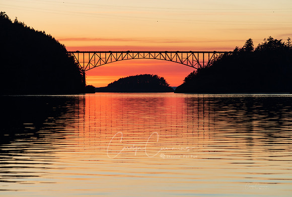 Deception Pass Sunset under the Bridge March 17 2019-6984