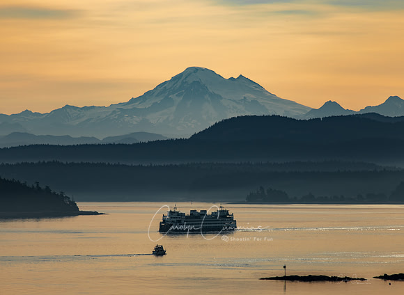 Ferry to Friday Harbor and Mt. Baker at Sunrise July 2019-3515