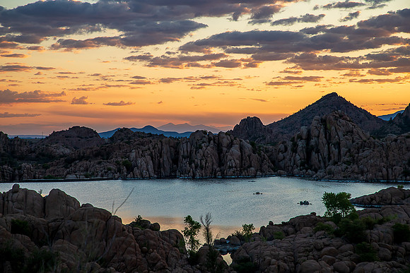 Sunrise over Watson Lake May 2024-1117