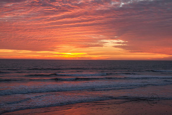 Oceanside CA sunset-6360