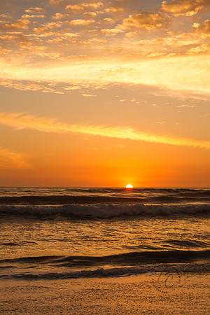 Carlsbad Beach Sunset-6524