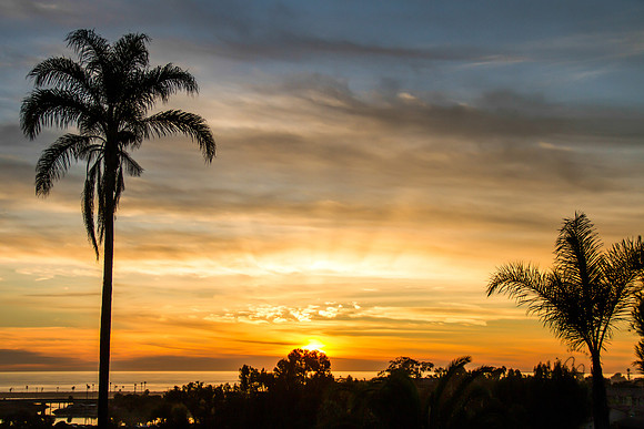 Carlsbad Christmas Eve Sunset 0419-2